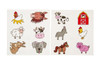 Pre Filled Farm Animal Theme Kids Party Favour Bag – Gift Bag with Reusable Cup & Themed Toys