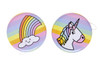 Pack of 24 Metal Yo-Yo Unicorn Return Tops