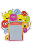 Pack of 10 Emotion Faces Mini Magic Slates