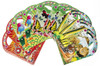Pack of 12 Coloring Mini Books With Stickers