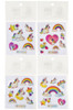 Pack of 12 Shiny Unicorn Design Stickers