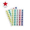 Pack of 135 Red Foil 15mm Self-Adhesive Stars