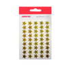 Pack of 135 Gold Foil 15mm Self-Adhesive Stars