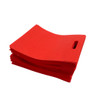 Pack of 25 Red Coloured 30x25cm Non-Woven Patch Handle Bags