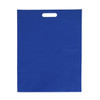 Pack of 25 Blue Coloured 35x25cm Non-Woven Patch Handle Bags