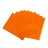 Pack of 25 Orange Coloured 35x25cm Non-Woven Patch Handle Bags