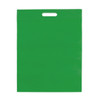 Pack of 25 Dark Green Coloured 35x25cm Non-Woven Patch Handle Bags