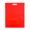 Pack of 25 Red Coloured 35x25cm Non-Woven Patch Handle Bags