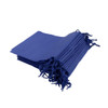 Pack of 25 Blue Coloured 25x16cm Non-Woven Drawstring Bags