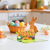 Spring Floral Easter Sunday Pop Up Greeting Card