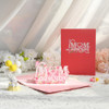 MOM Love You 3D Pop Up Greeting Card - Mother's Day Birthday