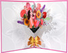 Tender Mom-Child Bouquet 3D Pop Up Mother's Card
