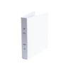 Pack of 10 A5 White Paper Over Board Ring Binders by Janrax