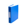 Pack of 10 A5 Blue Paper Over Board Ring Binders by Janrax