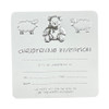 Pack of 10 Christening Invitations with Envelopes