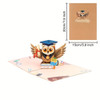Celebration Owl 3D Pop Up Graduation Card
