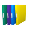 Pack of 4 A4 Paper Over Board Ring Binders – Yellow, Blue, Purple, Green