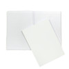 A4 160 Pages 8mm Ruled White Casebound Notebook