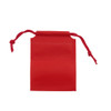 Pack of 25 Red Coloured 12x9cm Non-Woven Drawstring Bags