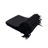 Pack of 25 Black Coloured 20x15cm Non-Woven Drawstring Bags