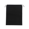 Pack of 25 Black Coloured 32x22cm Non-Woven Drawstring Bags