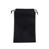 Pack of 25 Black Coloured 35x25cm Non-Woven Drawstring Bags