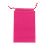 Pack of 25 Pink Coloured 35x25cm Non-Woven Drawstring Bags