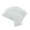 Pack of 25 White Coloured 39x30cm Non-Woven Drawstring Bags