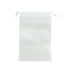 Pack of 25 White Coloured 39x30cm Non-Woven Drawstring Bags