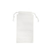 Pack of 25 White Coloured 48x39cm Non-Woven Drawstring Bags