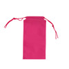 Pack of 25 Pink Coloured 48x39cm Non-Woven Drawstring Bags