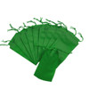 Pack of 25 Dark Green Coloured 48x39cm Non-Woven Drawstring Bags