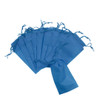 Pack of 25 Light Blue Coloured 48x39cm Non-Woven Drawstring Bags