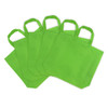 Pack of 25 Light Green Coloured 35x25x10cm Non-Woven Bags with Handle