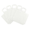 Pack of 25 White Coloured 40x30x10cm Non-Woven Bags with Handle