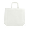 Pack of 25 White Coloured 40x30x10cm Non-Woven Bags with Handle