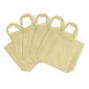 Pack of 25 Ivory Coloured 40x30x10cm Non-Woven Bags with Handle