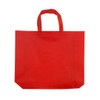 Pack of 25 Red Coloured 45x35x12cm Non-Woven Bags with Handle