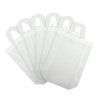 Pack of 25 White Coloured 25x35x10cm Non-Woven Bags with Handle