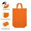 Pack of 25 Light Green Coloured 25x35x10cm Non-Woven Bags with Handle
