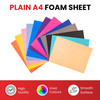 Pack of 10 A4 Ivory Coloured Eva Foam Sheets