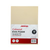 Pack of 10 A5 Ivory Coloured Eva Foam Sheets