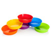 Pack of 6 Assorted Colours Round Sorting Bowls by Cleaver Kidz