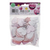 Pack of 84 Glitter Foam Lots Of Love Hearts Stickers by Emotionery