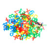 500gm(Approx 103pieces) Link-Ups Number Learning Resources by Cleaver Kidz