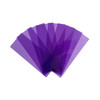Pack of 8 Purple 210x80mm Dyslexia Overlay Reading Strips – PET Material, Rounded Corners
