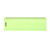 Pack of 8 Light Green 191x70mm Dyslexia Overlay Reading Rulers – PET Material, Rounded Corners