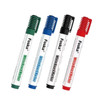 Pack of 4 Assorted Whiteboard Marker Pens - Bullet Point