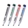 Pack of 4 Assorted Whiteboard Marker Pens - Bullet Point