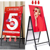 Metal Frame Double Side Advertising Outdoor Poster Display Stand 60 x 90cm